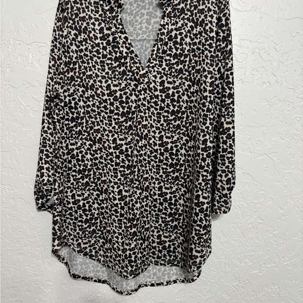 Leopard Print Women's Top